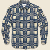 Lancaster Jacket - Navy - Corridor - STAG Provisions - Tops - L/S Woven - Overshirt