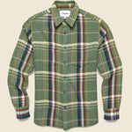 Cabin Acid Plaid Shirt - Green/Brown - Corridor - STAG Provisions - Tops - L/S Woven - Plaid