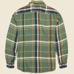 Cabin Acid Plaid Shirt - Green/Brown - Corridor - STAG Provisions - Tops - L/S Woven - Plaid