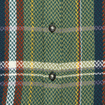 Cabin Acid Plaid Shirt - Green/Brown - Corridor - STAG Provisions - Tops - L/S Woven - Plaid