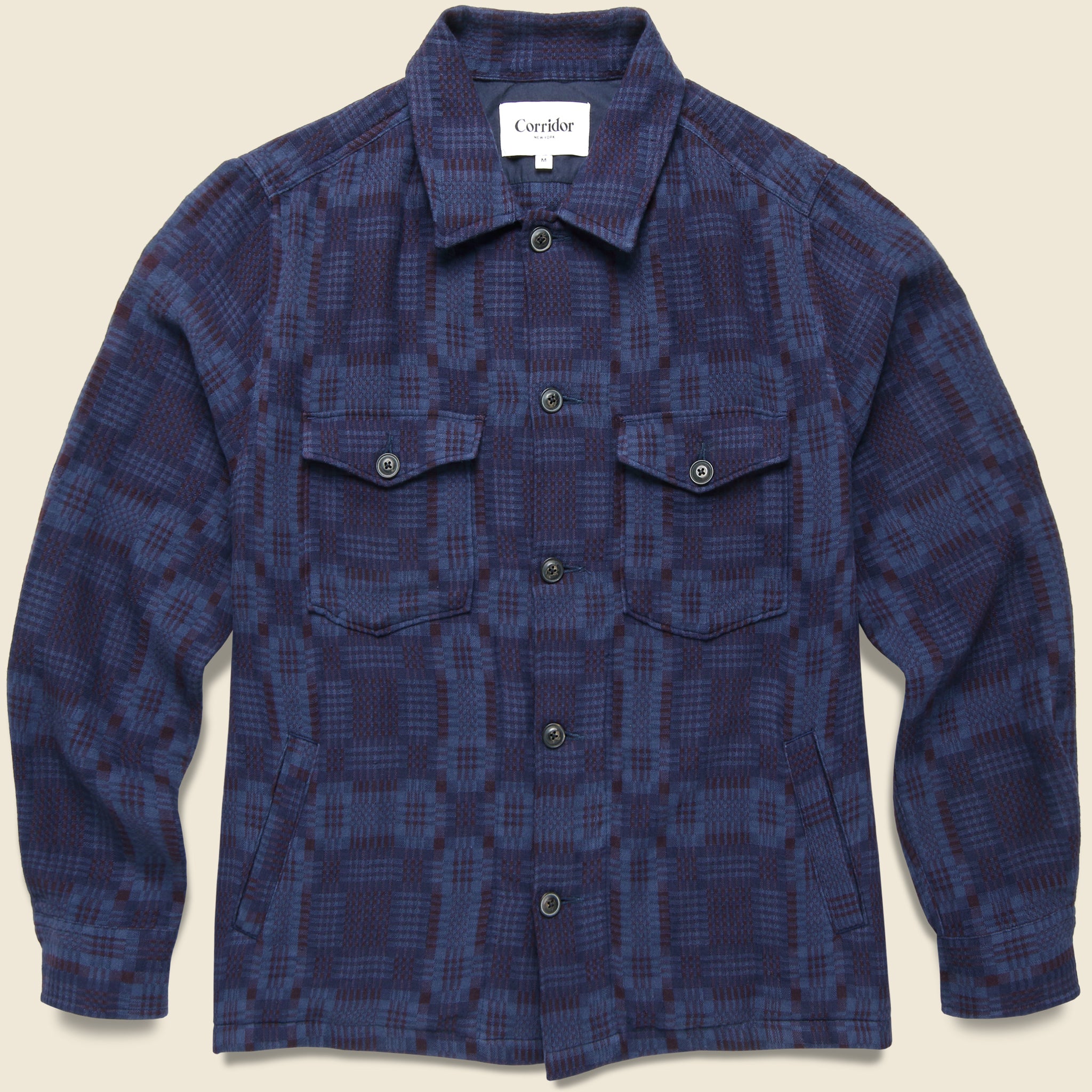 Americana Military Jacket - Blue - Corridor - STAG Provisions - Outerwear - Coat / Jacket