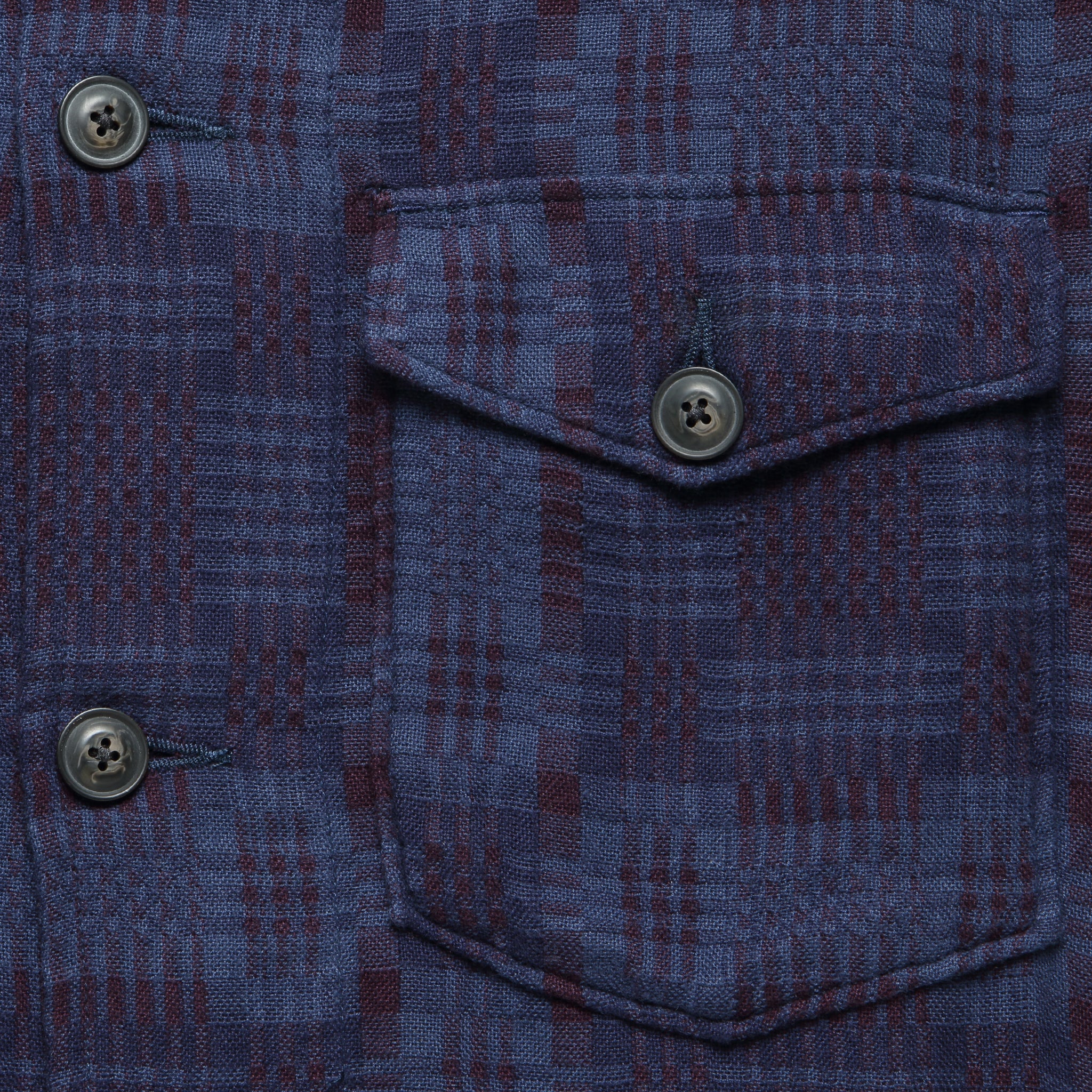 Americana Military Jacket - Blue - Corridor - STAG Provisions - Outerwear - Coat / Jacket
