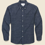 Japanese Dot Shirt - Blue/Cor Men - Corridor - STAG Provisions - Tops - L/S Woven - Other Pattern