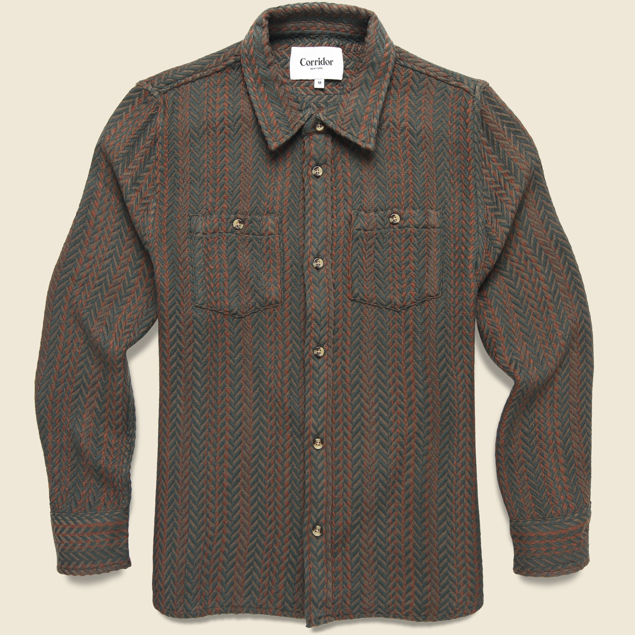 Sawtooth Shirt - Green