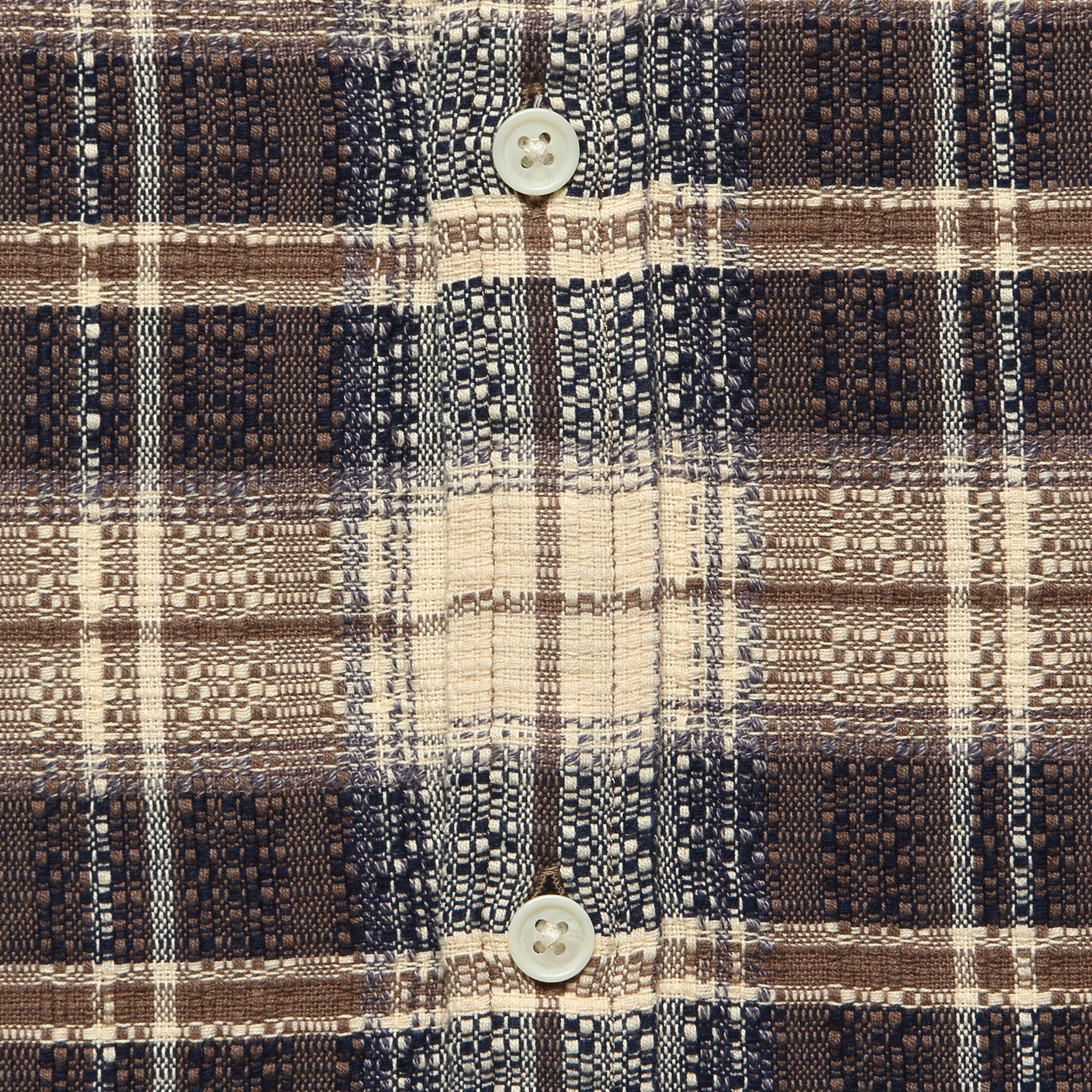 
                          Dobby Weave Shirt - Brown - Corridor - STAG Provisions - Tops - L/S Woven - Plaid
                        