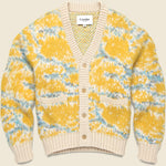 Mohair Camo Cardigan - Multi - Corridor - STAG Provisions - Tops - Sweater