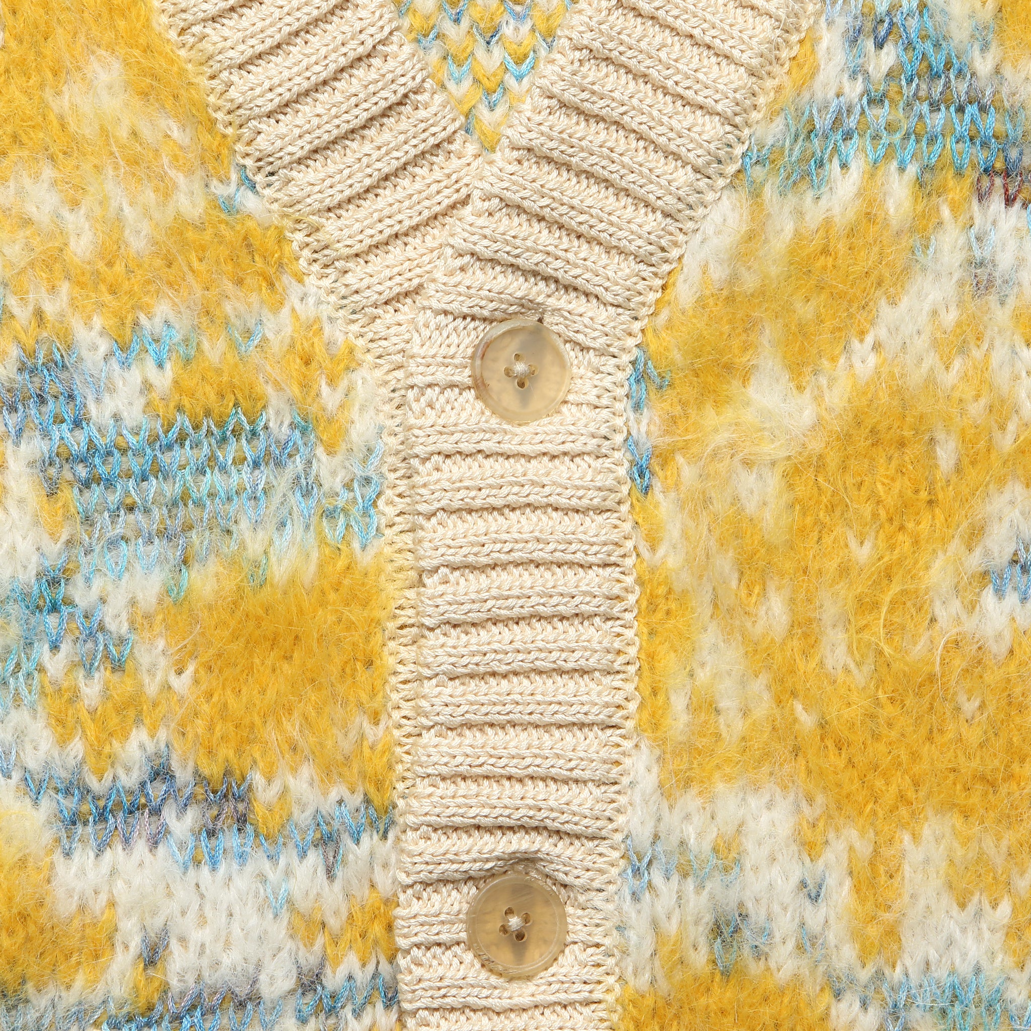 Mohair Camo Cardigan - Multi - Corridor - STAG Provisions - Tops - Sweater