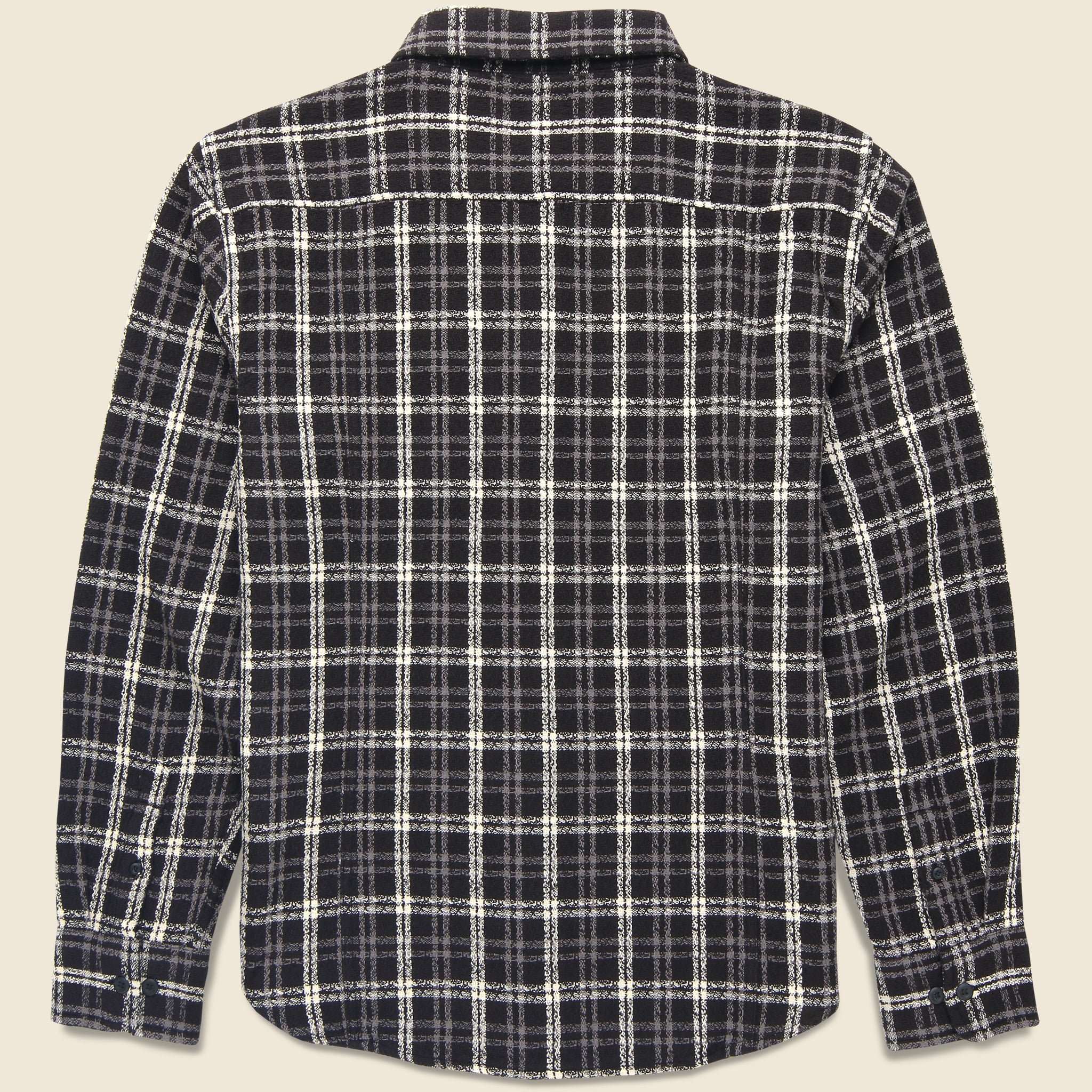 
                          Spacerock Shirt - Black - Corridor - STAG Provisions - Tops - L/S Woven - Plaid
                        