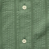 Striped Seersucker Shirt - Green - Corridor - STAG Provisions - Tops - S/S Woven - Seersucker