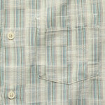 Check Jacquard Shirt - Blue - Corridor - STAG Provisions - Tops - S/S Woven - Other Pattern