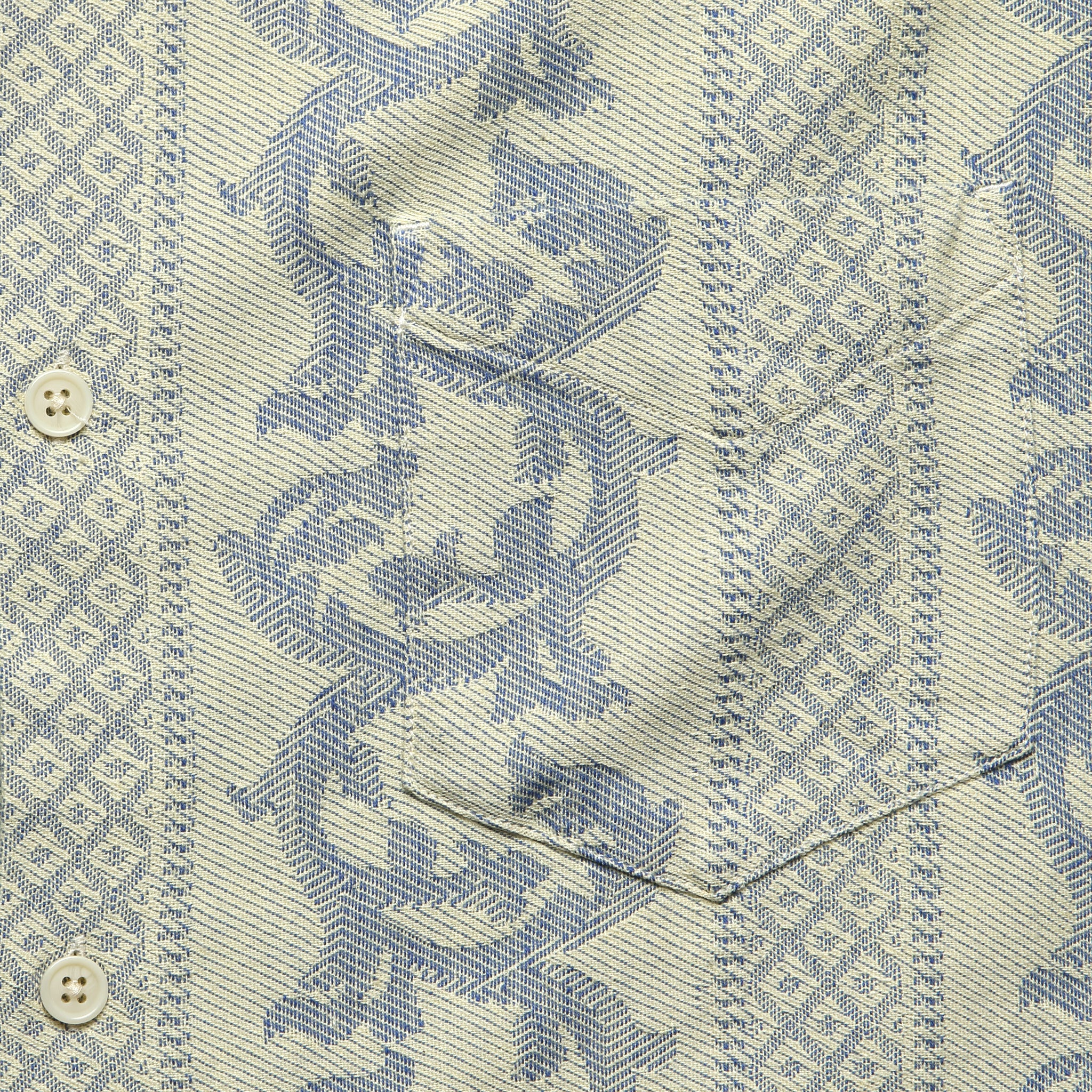 Jakarta Summer Shirt - Natural - Corridor - STAG Provisions - Tops - S/S Woven - Other Pattern