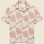 Resonance Camp Shirt - Natural - Corridor - STAG Provisions - Tops - S/S Woven - Other Pattern