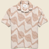 Resonance Camp Shirt - Natural - Corridor - STAG Provisions - Tops - S/S Woven - Other Pattern