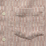 Rainbow Weave Camp Shirt - Pink - Corridor - STAG Provisions - Tops - S/S Woven - Other Pattern