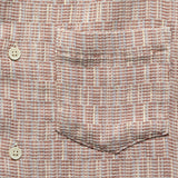 Rainbow Weave Camp Shirt - Pink - Corridor - STAG Provisions - Tops - S/S Woven - Other Pattern