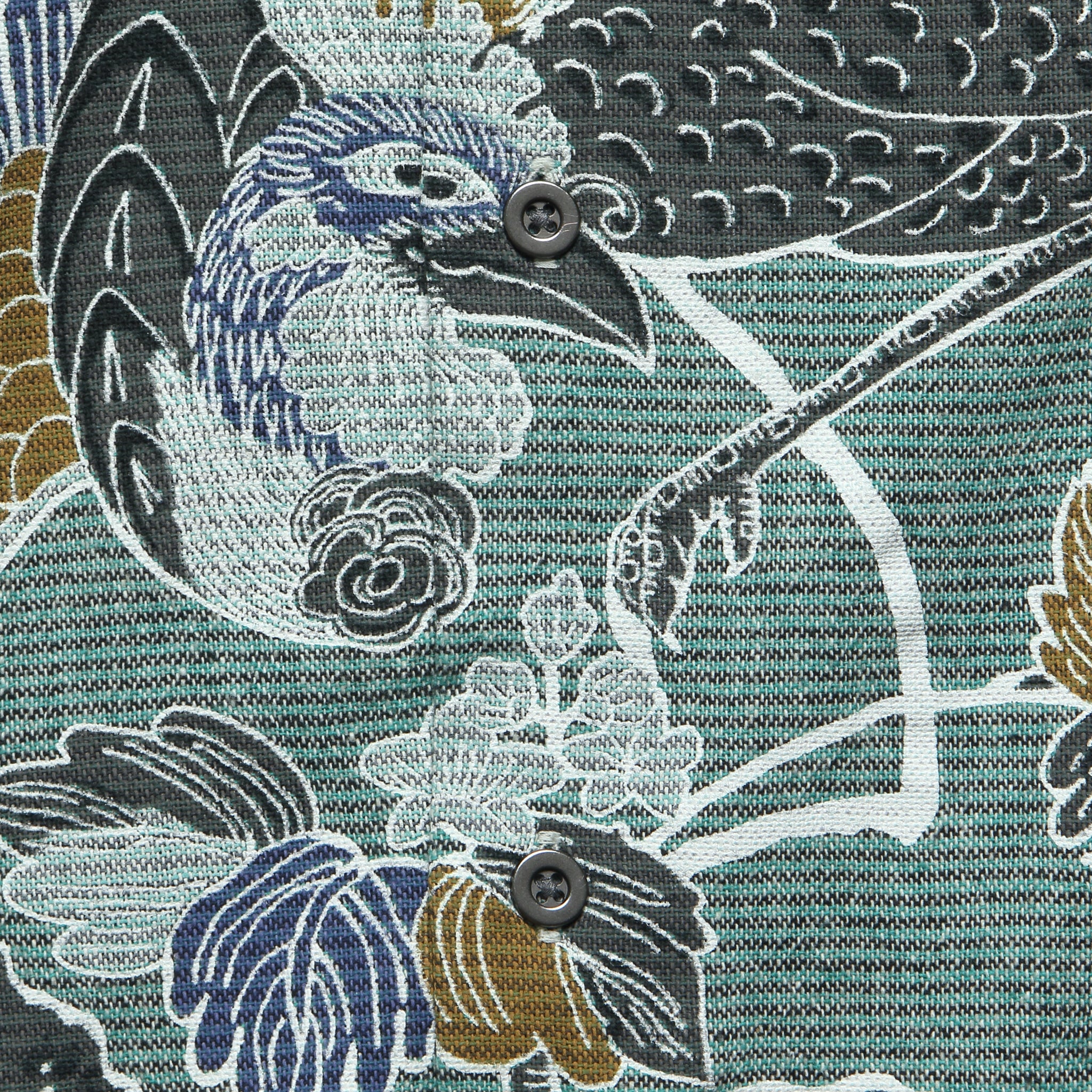 Kenji Camp Shirt - Green - Corridor - STAG Provisions - Tops - S/S Woven - Other Pattern