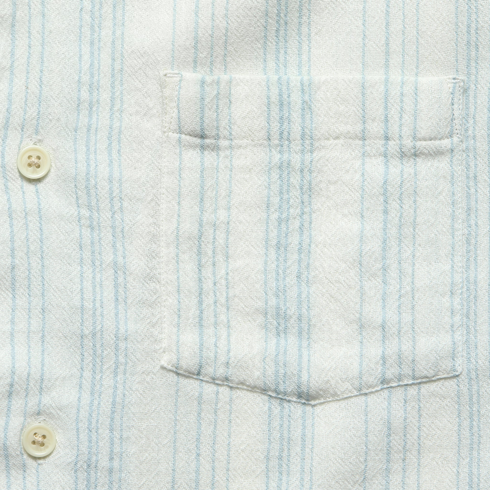 
                          Skip Stripe Camp Shirt - Natural - Corridor - STAG Provisions - Tops - S/S Woven - Stripe
                        