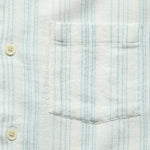 Skip Stripe Camp Shirt - Natural - Corridor - STAG Provisions - Tops - S/S Woven - Stripe