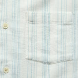 Skip Stripe Camp Shirt - Natural - Corridor - STAG Provisions - Tops - S/S Woven - Stripe
