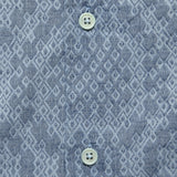 Diamond Jacquard Camp Shirt - Multi - Corridor - STAG Provisions - Tops - S/S Woven - Other Pattern