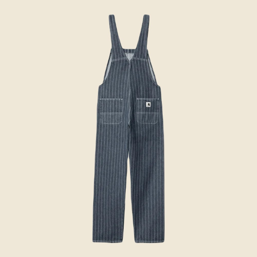Orlean Bib Overall - Blue/White Stripe - Carhartt WIP - STAG Provisions - W - Onepiece - Overalls