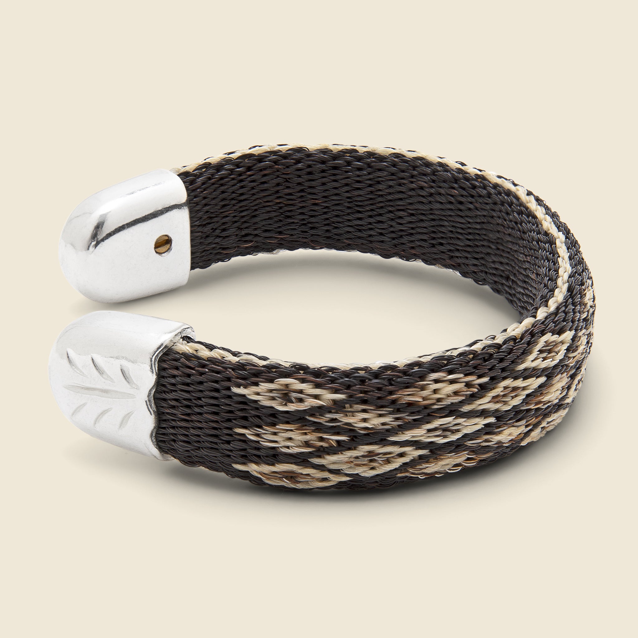 
                          Bendable Horsehair Bracelet - Black/Brown - Chamula - STAG Provisions - Accessories - Cuffs
                        