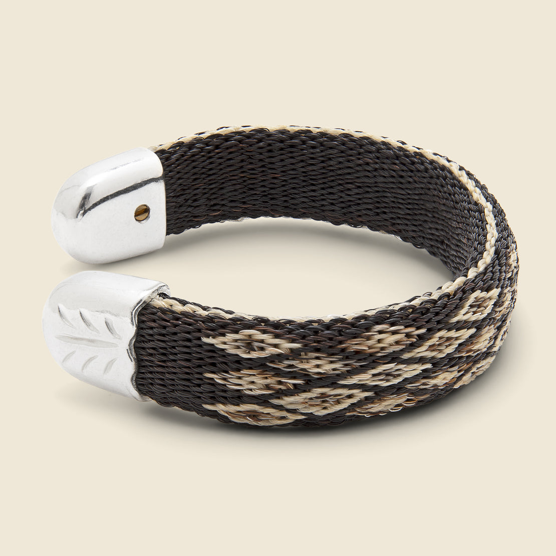 Bendable Horsehair Bracelet - Black/Brown - Chamula - STAG Provisions - Accessories - Cuffs