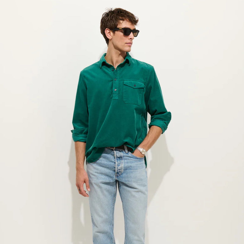 
                          Popover Cord Shirt - Jadeite
                        