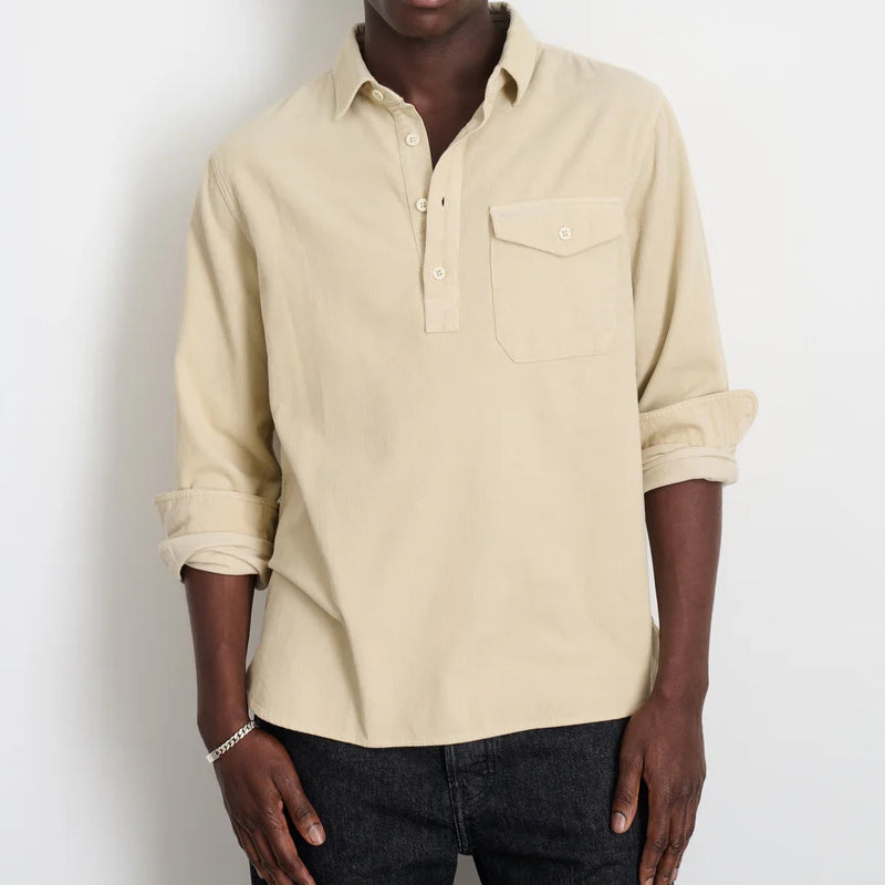 
                          Popover Cord Shirt - Putty
                        