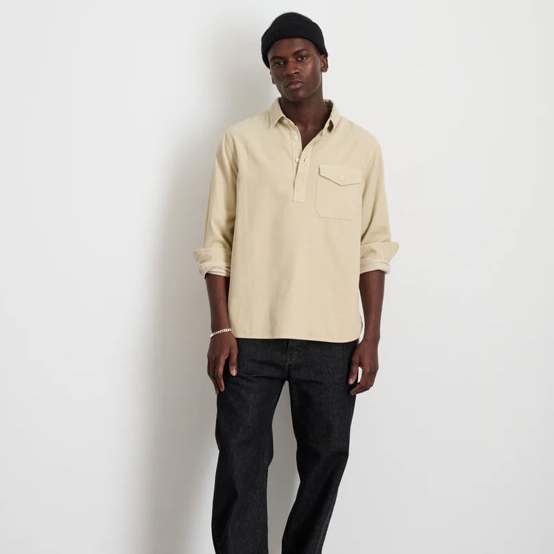 
                          Popover Cord Shirt - Putty
                        