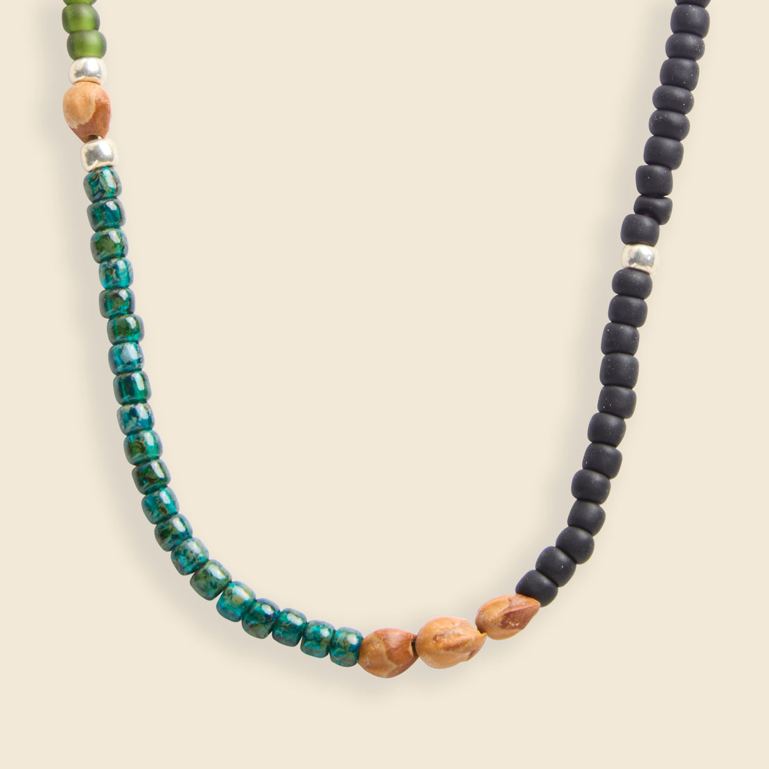 Cedar Bead Necklace - Black Mesa - DINEH - STAG Provisions - W - Accessories - Necklace