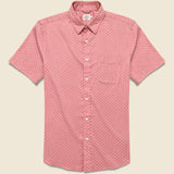 Movement Shirt - Red Cream Radius - Faherty - STAG Provisions - Tops - S/S Woven - Other Pattern