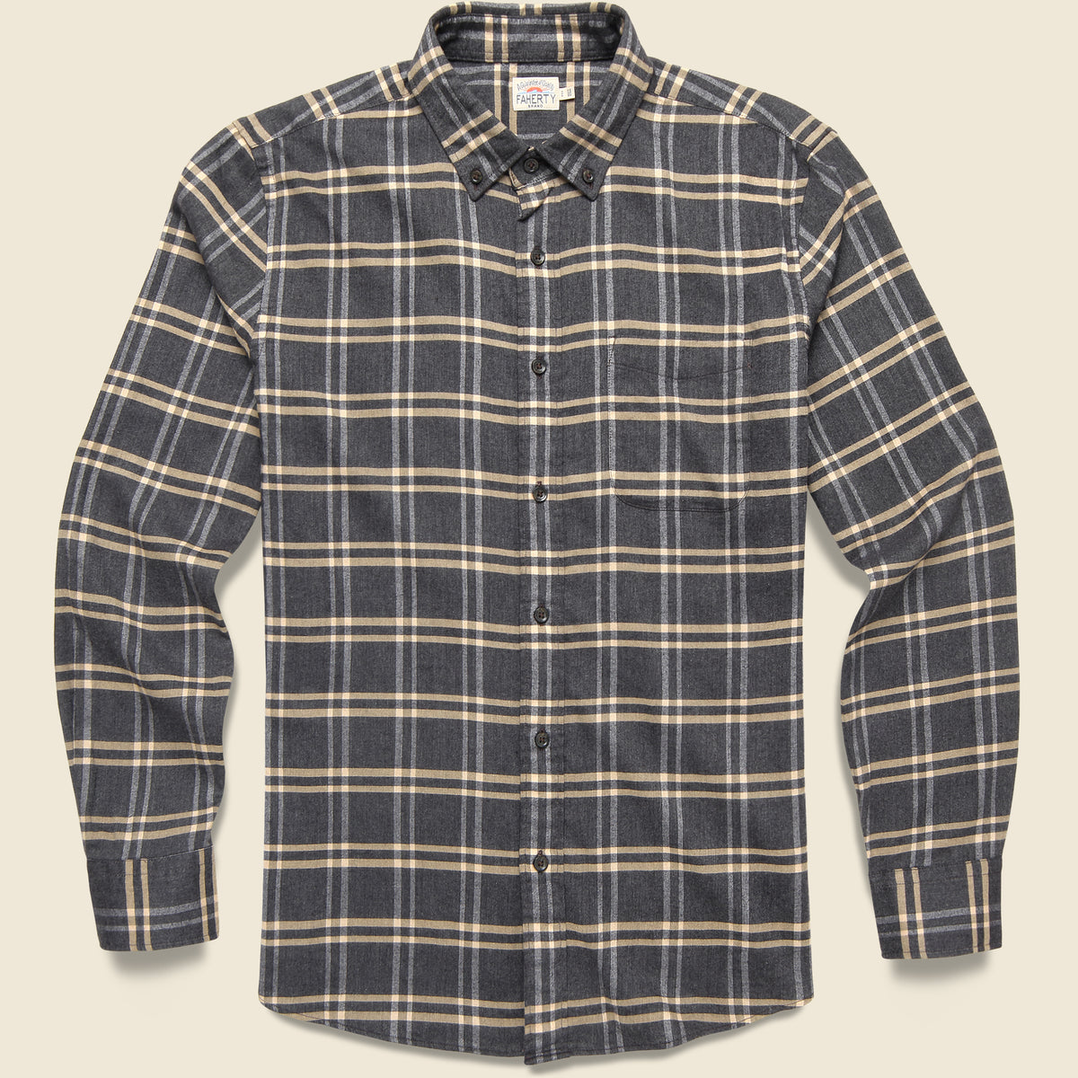 Coastline Knit Shirt in Royal Canyon Plaid
