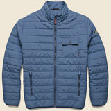 Atmosphere Packable Jacket - Koi Blue - Faherty - STAG Provisions - Outerwear - Coat / Jacket