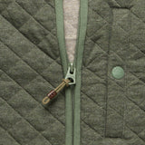 Epic Quilted Fleece Vest - Olive Melange - Faherty - STAG Provisions - Outerwear - Vest