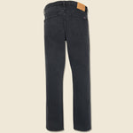 Slim Straight Denim - Black Smoke Wash - Faherty - STAG Provisions - Pants - Denim