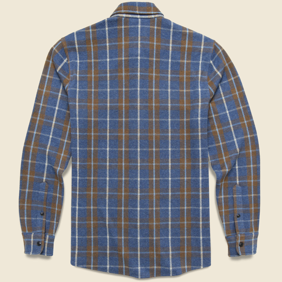 Legend Sweater Shirt - Alpine Lake Plaid - Faherty - STAG Provisions - Tops - L/S Woven - Plaid