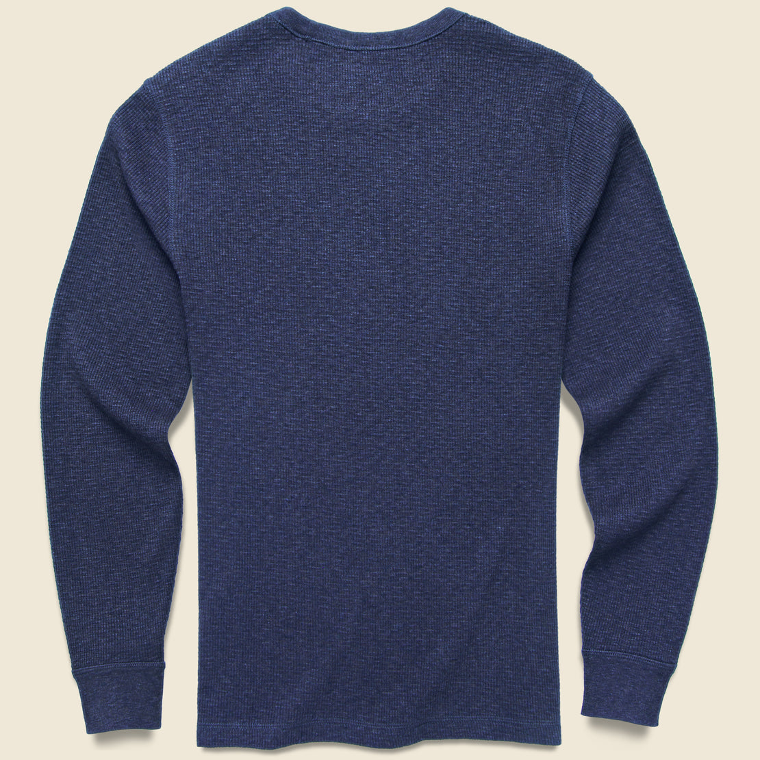 Thermal Surplus Crew - Deep Sea Heather - Faherty - STAG Provisions - Tops - L/S Knit