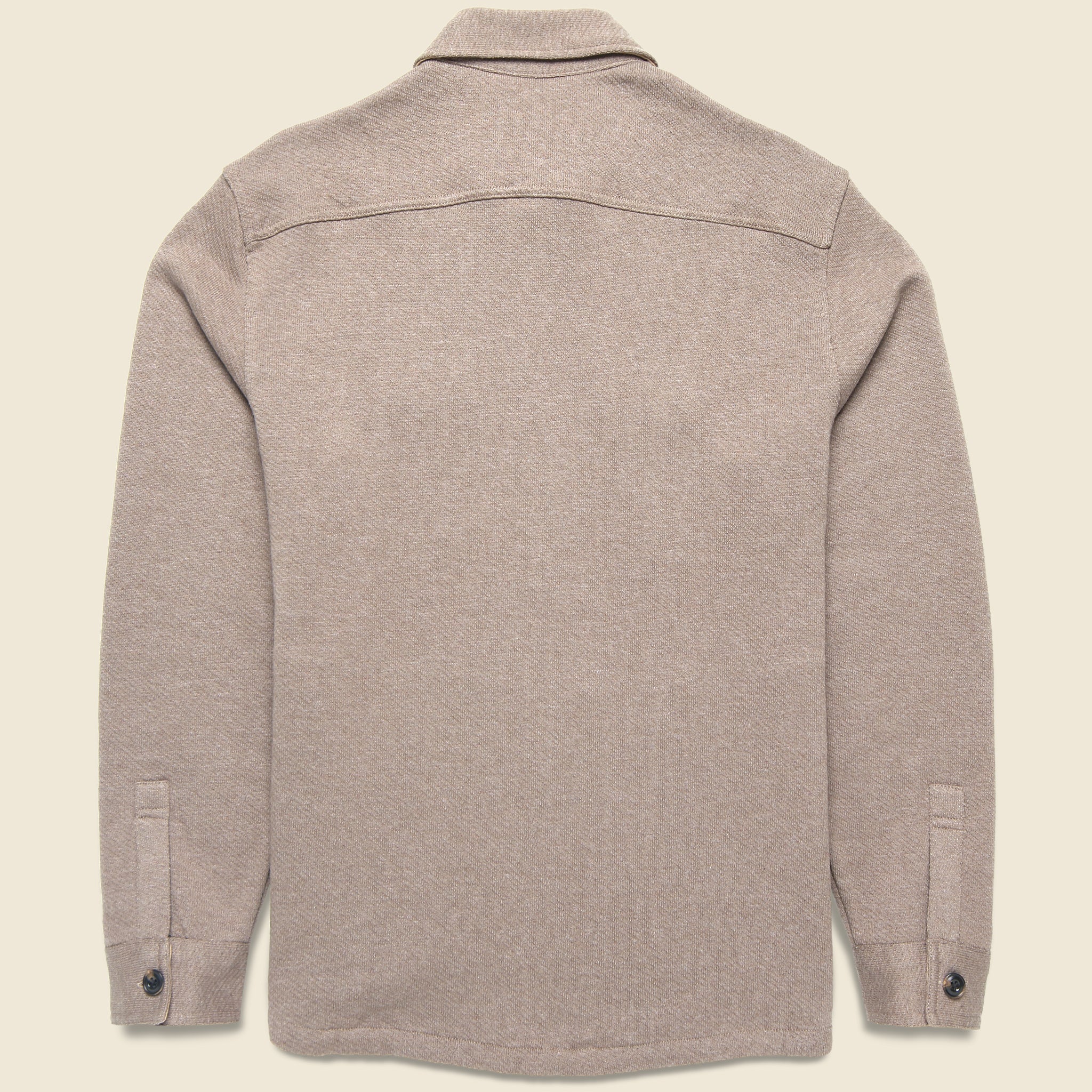 Faherty Inlet Jacket Inlet Knit Shirt Jacket - Walnut Melange – STAG Provisions