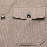 Inlet Knit Shirt Jacket - Walnut Melange - Faherty - STAG Provisions - Outerwear - Shirt Jacket