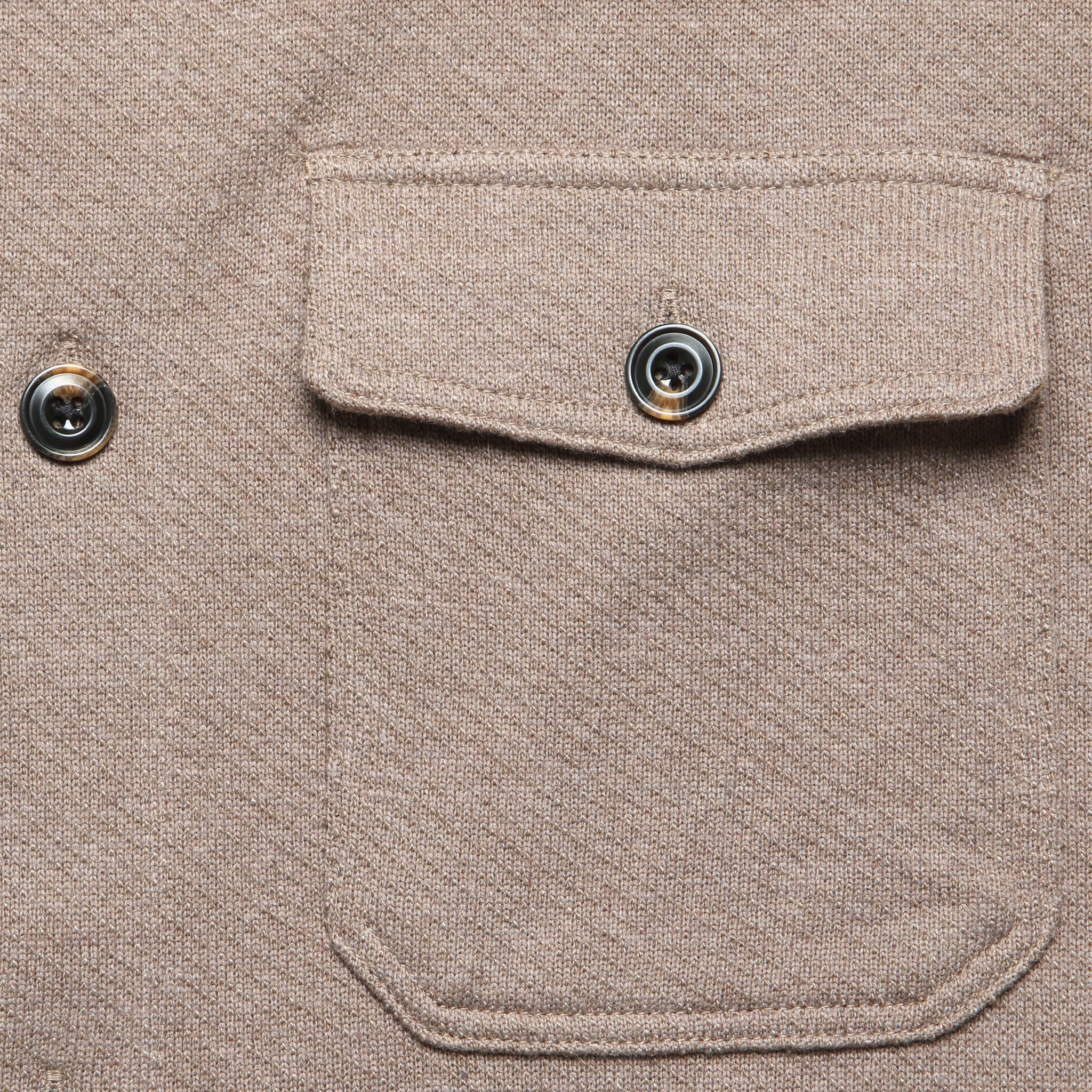 Faherty Inlet Jacket Inlet Knit Shirt Jacket - Walnut Melange – STAG Provisions