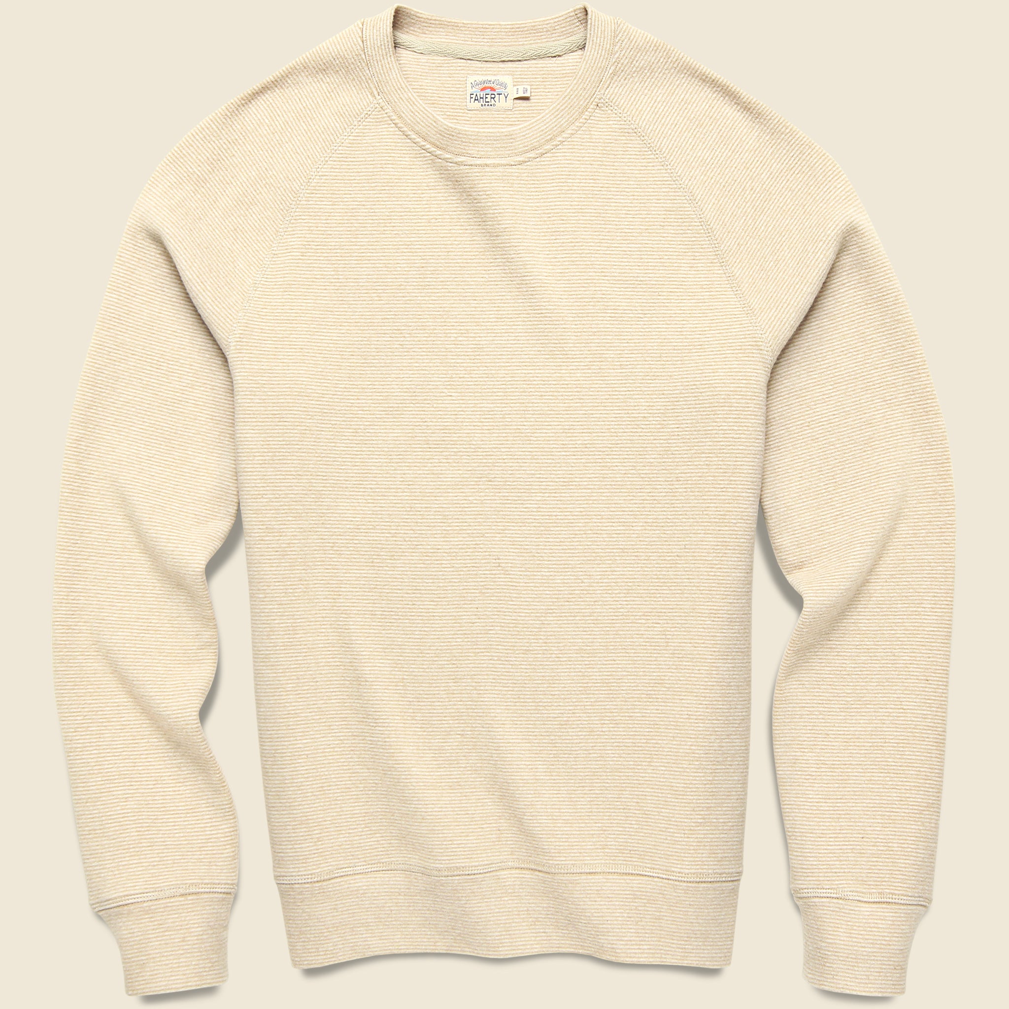 Legend Sweater Crew - Toasty Tundra - Faherty - STAG Provisions - Tops - Fleece / Sweatshirt