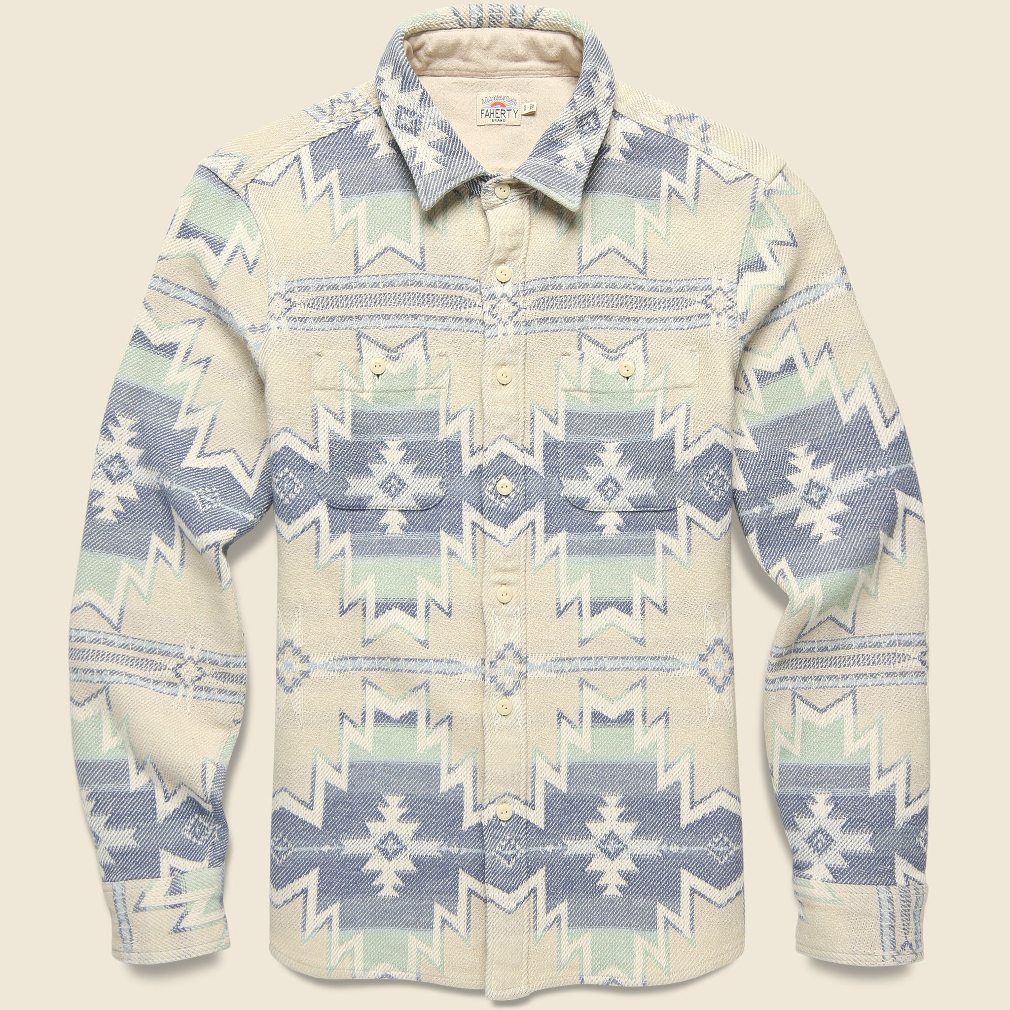 DGF Surf Flannel - Spring Star Nation - Faherty - STAG Provisions - Tops - L/S Woven - Other Pattern