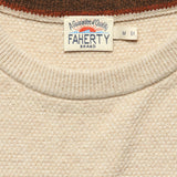 Jackson Crew Sweater - Seaport Sand Heather - Faherty - STAG Provisions - Tops - Sweater