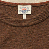 Jackson Crew Sweater - Trail Brown Heather - Faherty - STAG Provisions - Tops - Sweater