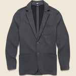 Inlet Blazer - Black Sky Melange - Faherty - STAG Provisions - Suiting - Sport Coat