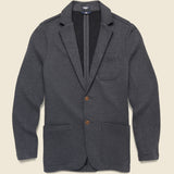 Inlet Blazer - Black Sky Melange - Faherty - STAG Provisions - Suiting - Sport Coat