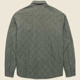 Thunder Voice Eagle Reversible Bondi Jacket - Pinyon Ridge Green - Faherty - STAG Provisions - Outerwear - Coat / Jacket