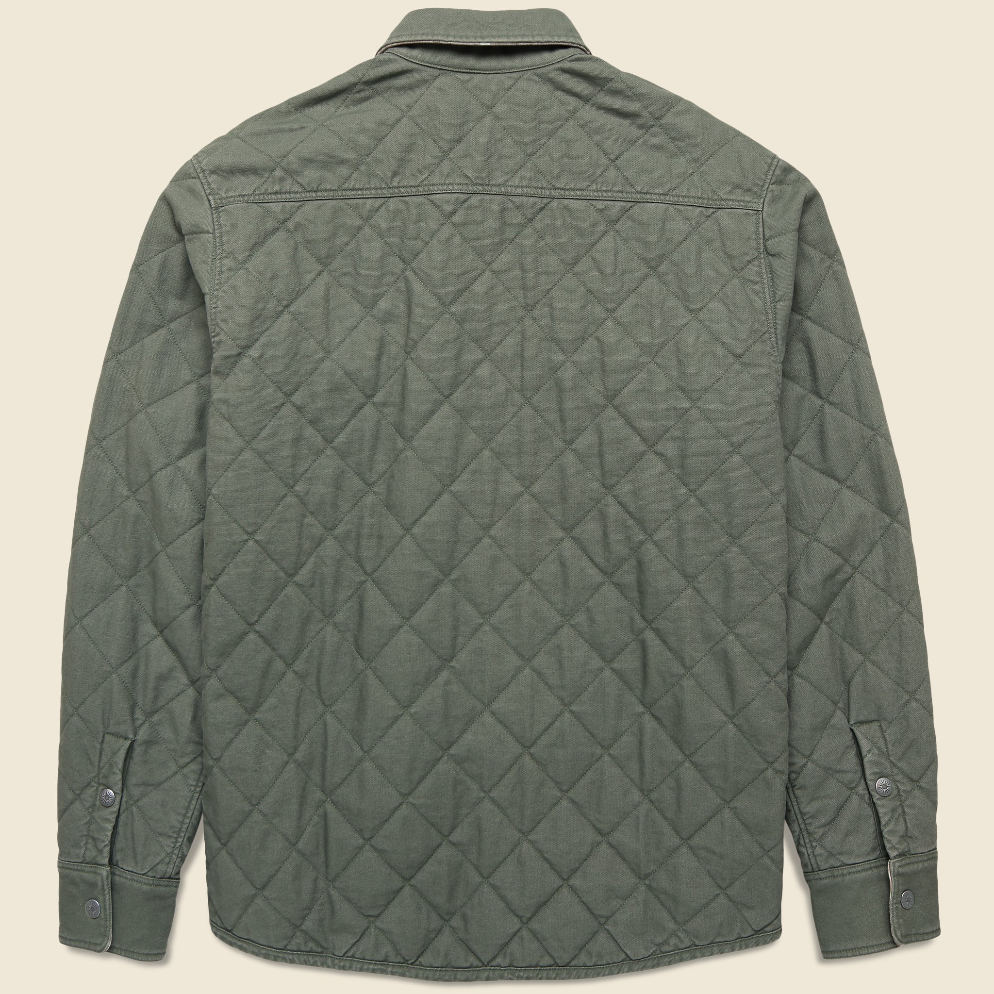 Thunder Voice Eagle Reversible Bondi Jacket - Pinyon Ridge Green - Faherty - STAG Provisions - Outerwear - Coat / Jacket