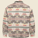 Thunder Voice Eagle Reversible Bondi Jacket - Pinyon Ridge Green - Faherty - STAG Provisions - Outerwear - Coat / Jacket